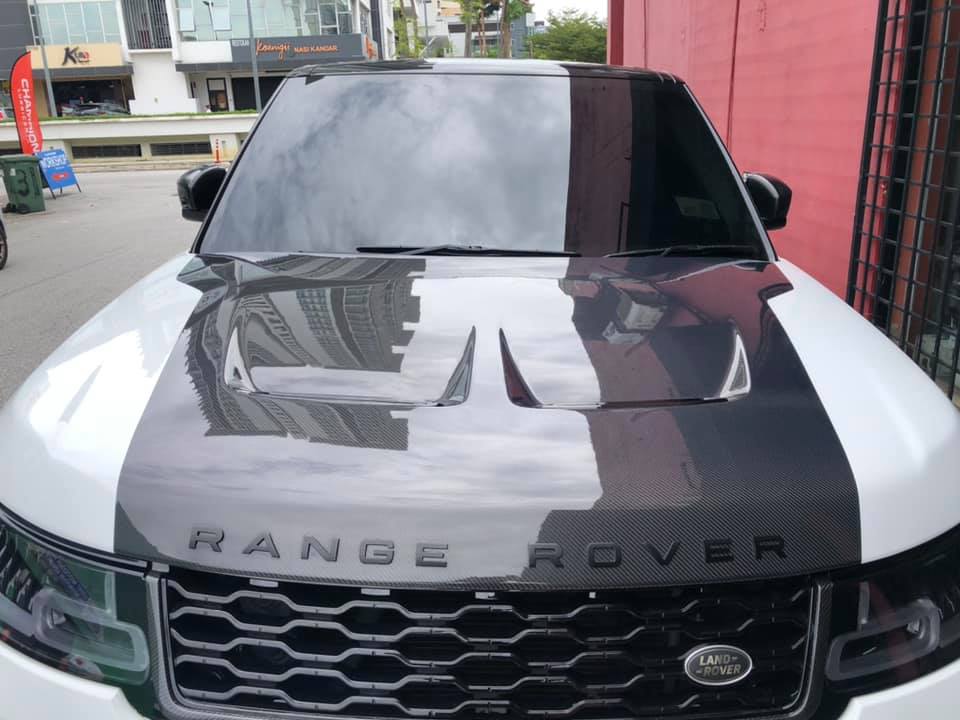 Range Rover Sport L494 SVR CARBON FIBER BONNET HOOD